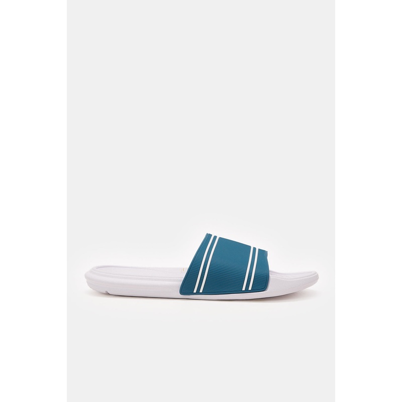 Men White Textured Slide|EU40|EU41|EU42|EU43|EU44|EU45