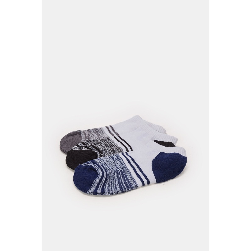Senior Boys Assorted Sports Socks Set (3 Pairs)
