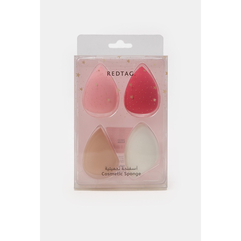 Women Assorted Cosmetic Beauty Blender Set (Pack of 4)