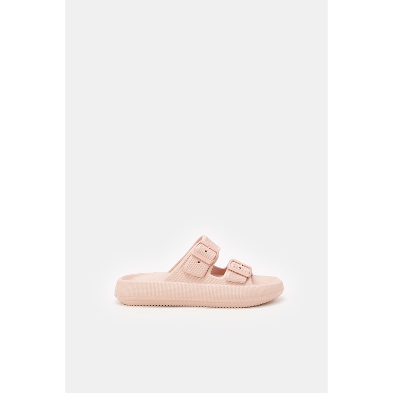 Women Pink Molded Slide|Small|Medium|Large