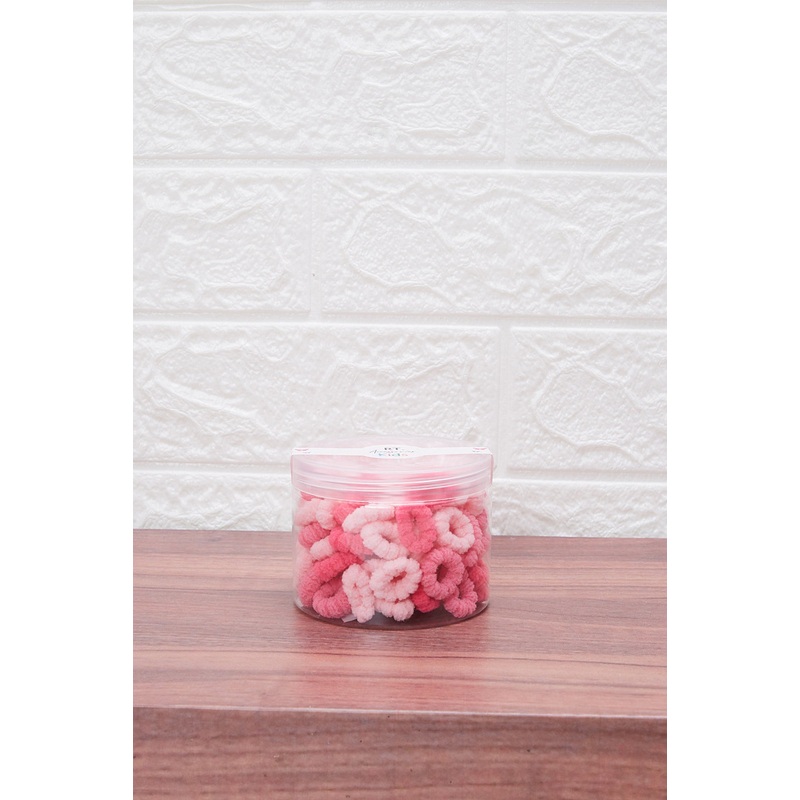 Girls Red And Pink Elastic Band With Box