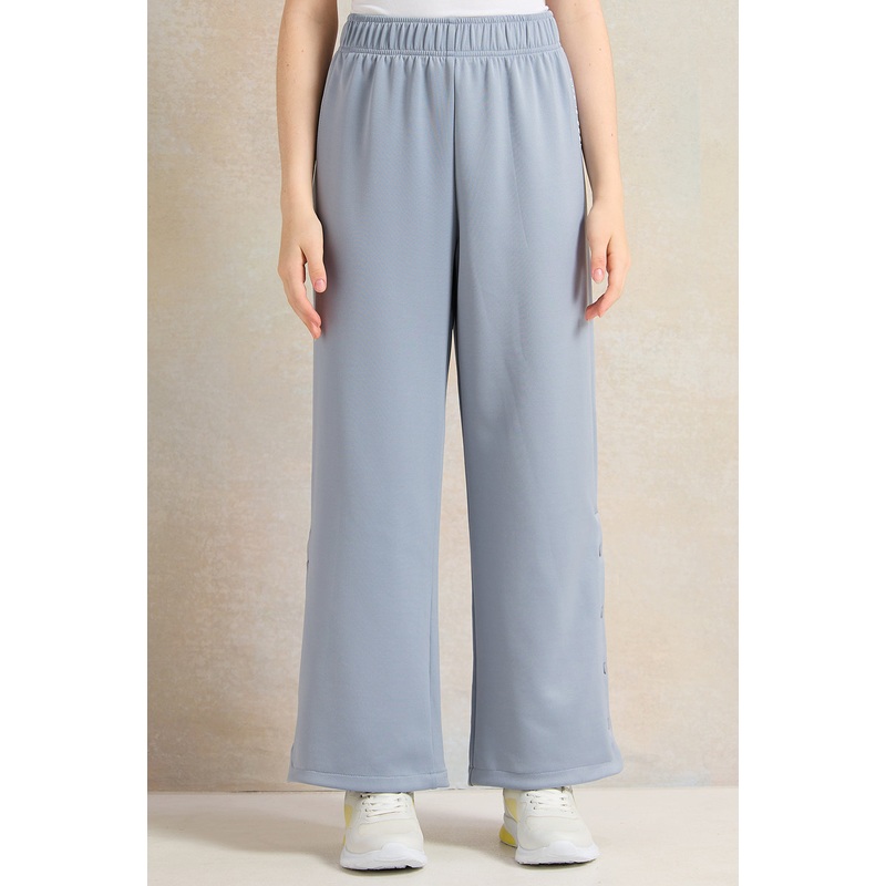 Senior Girls Blue Wide Leg Pants