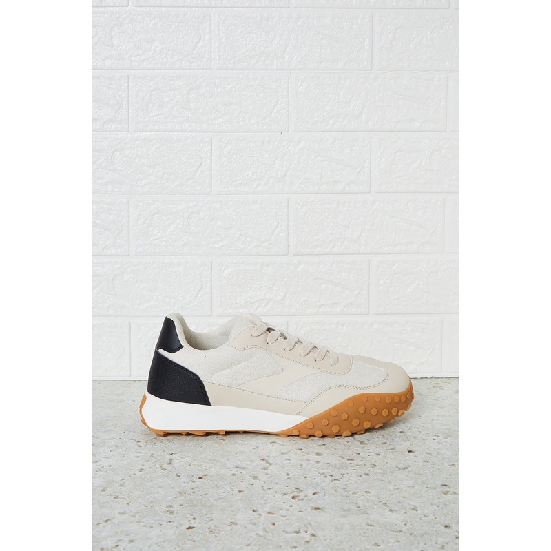 Women Beige Textured Trainers|EU36|EU37|EU38|EU39|EU40|EU41