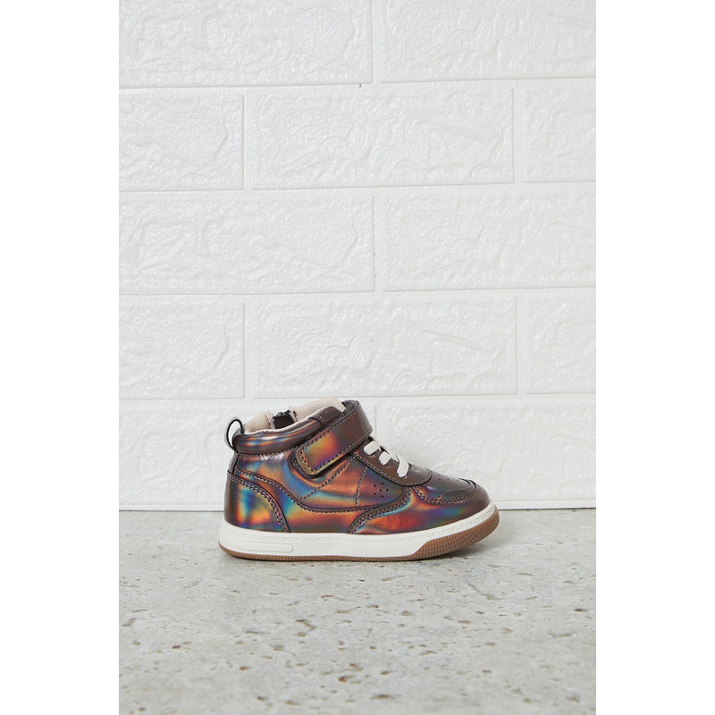 Infant Girls Brown High-Top|EU20|EU21|EU22|EU23|EU24|EU25