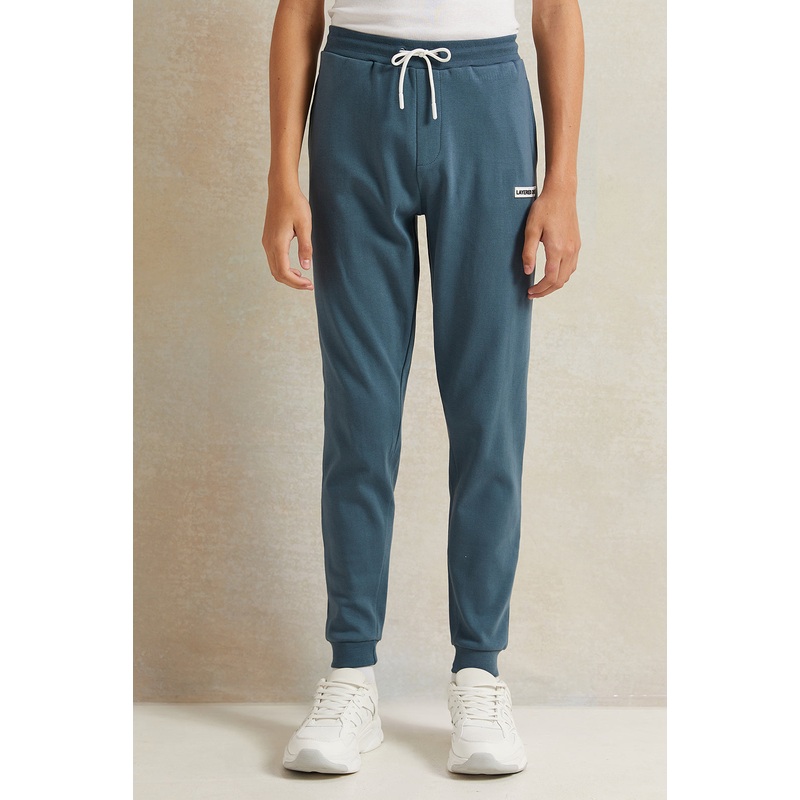 Senior Boys Blue Jogger|8-9 Yrs (S)|9-10 Yrs (M)|11-12 Yrs (L)|13-14 Yrs (XL)|15-16 Yrs (XXL)