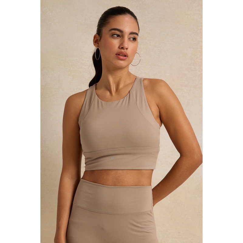 Women Brown Active Sports Bra|Small|Medium|Large