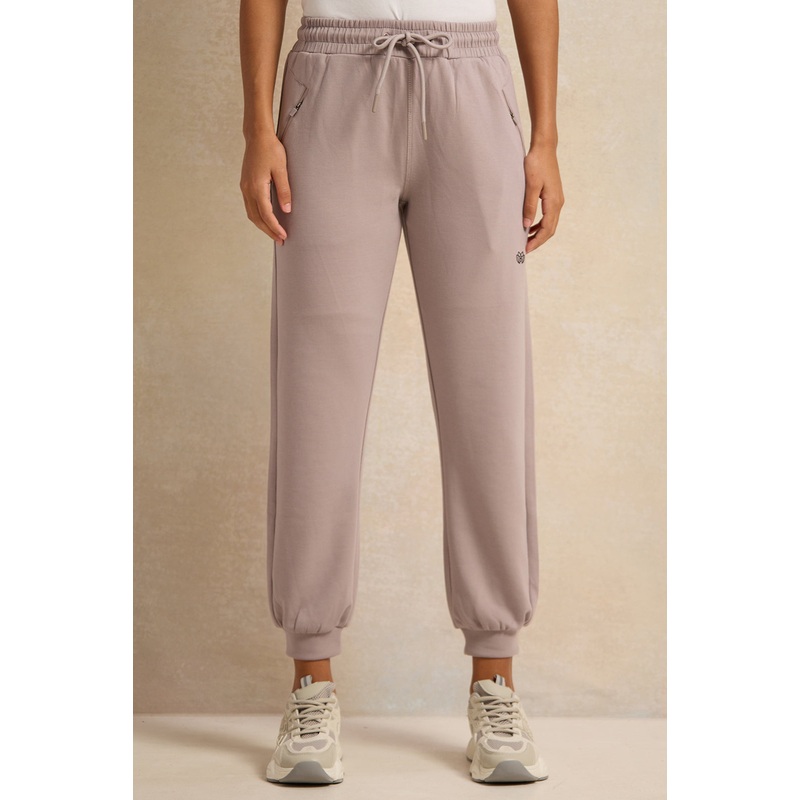 Women Grey Printed Active Pants