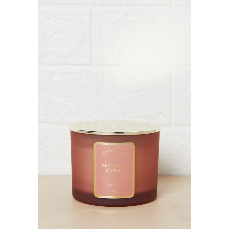 Brown Bergamot Waters Candle With Lid