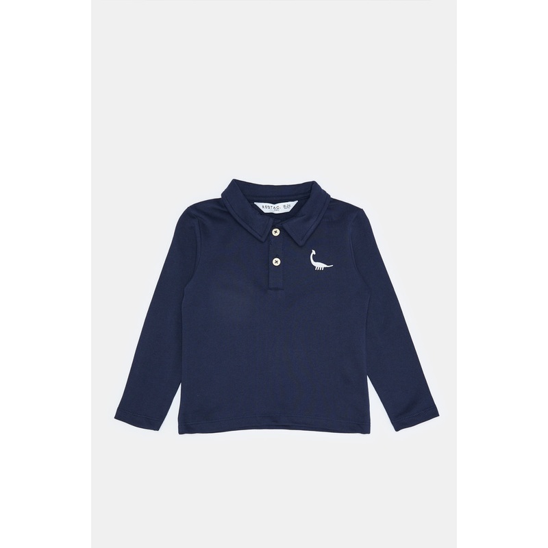 Infant Boys Navy Polo T-Shirt|3-6 Months|6-12 Months|12-18 Months|18-24 Months