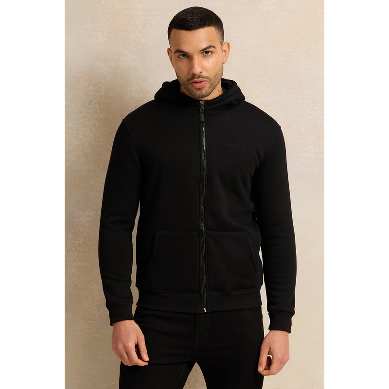 Men Black Faux Fur Hoodie|Small|Medium|Large|X-Large|XX-Large