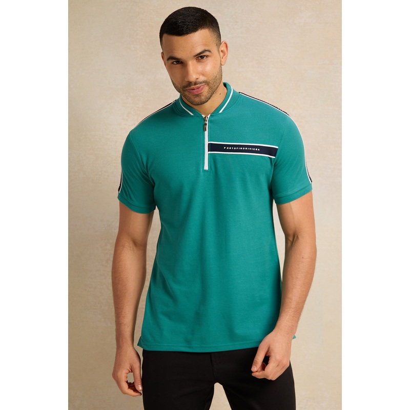 Men Green Solid Polo Shirt|Small|Medium|Large|X-Large|XX-Large