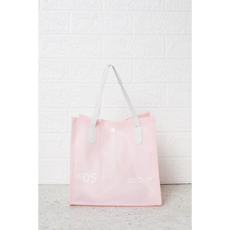 Women Pink Tote Bag