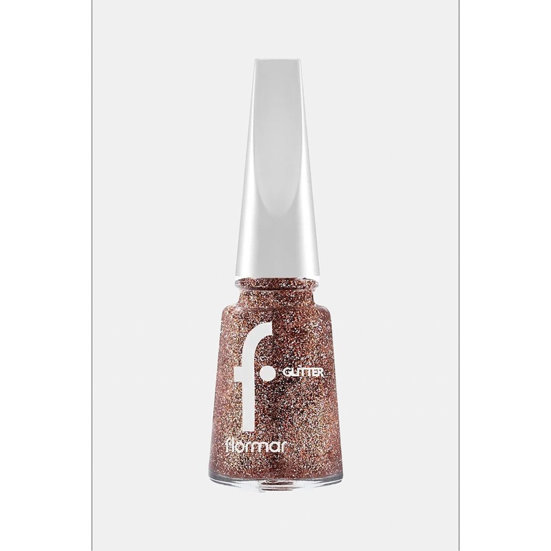 Flormar Glitter Nail Enamel 43 Rosegold