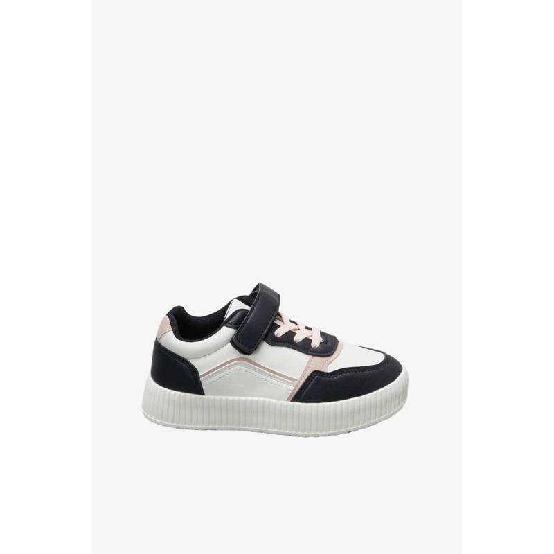 Girls White And Black Sneaker|EU25|EU26|EU27|EU28|EU29|EU30