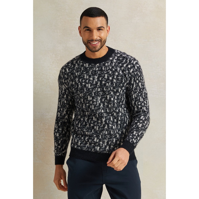 Men Grey Knitted Pullover|Small|Medium|Large|X-Large|XX-Large