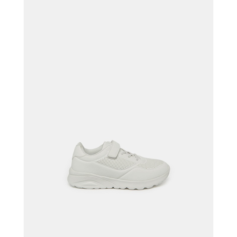 Boys White Plain Trainer|EU25|EU26|EU27|EU28|EU29|EU30
