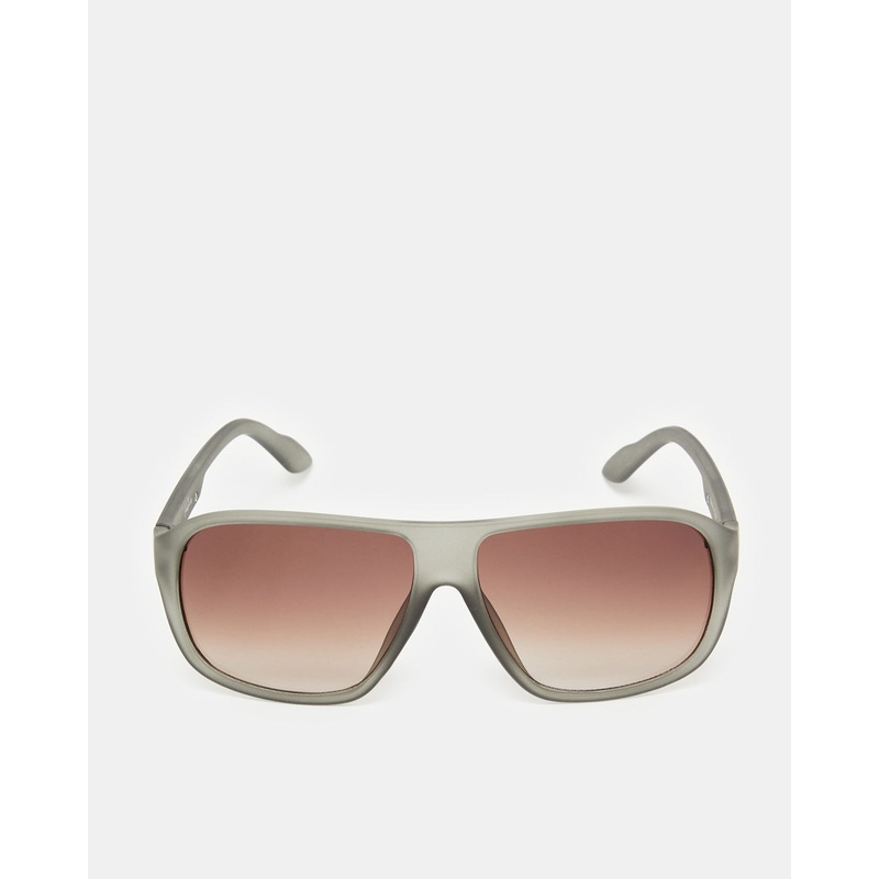 Men Brown Aviator Sunglasses