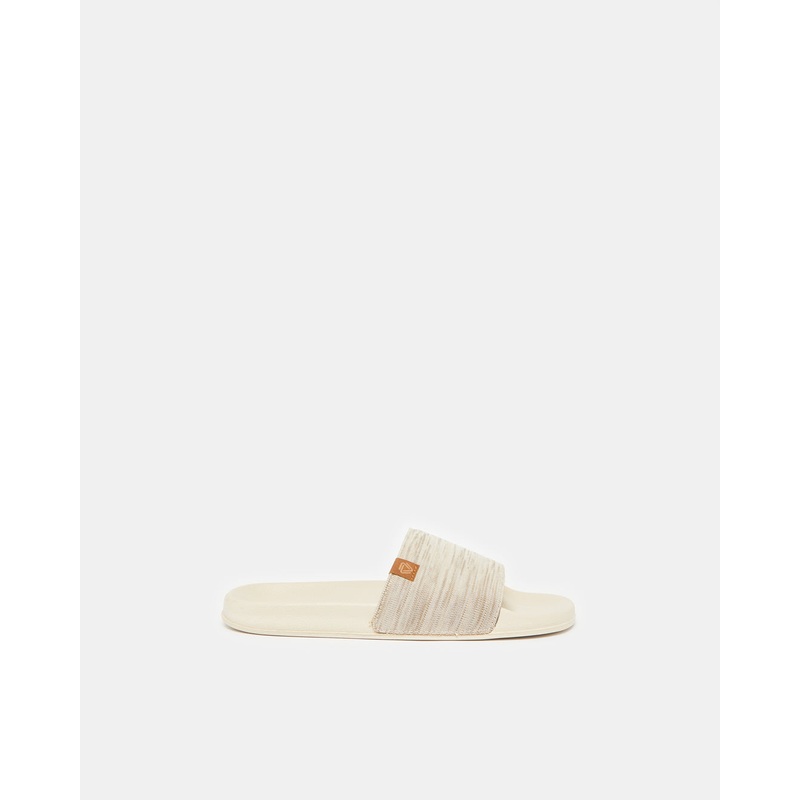 Senior Boys Beige Textured Slide