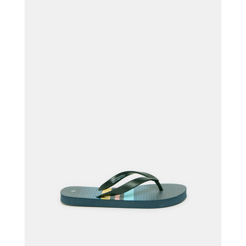 Senior Boys Multicolour Printed Flip Flop