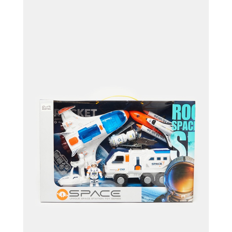 Blue And White Unique Space Station Toy Series (3+ Years)