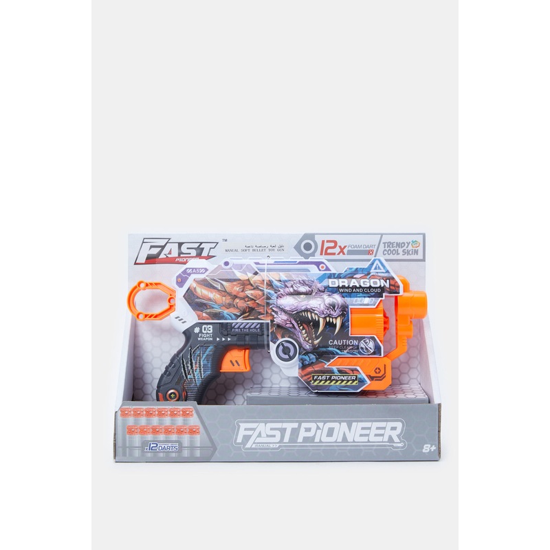 Fast Pioneer Dragon Gun With 12 Bullet Capacity