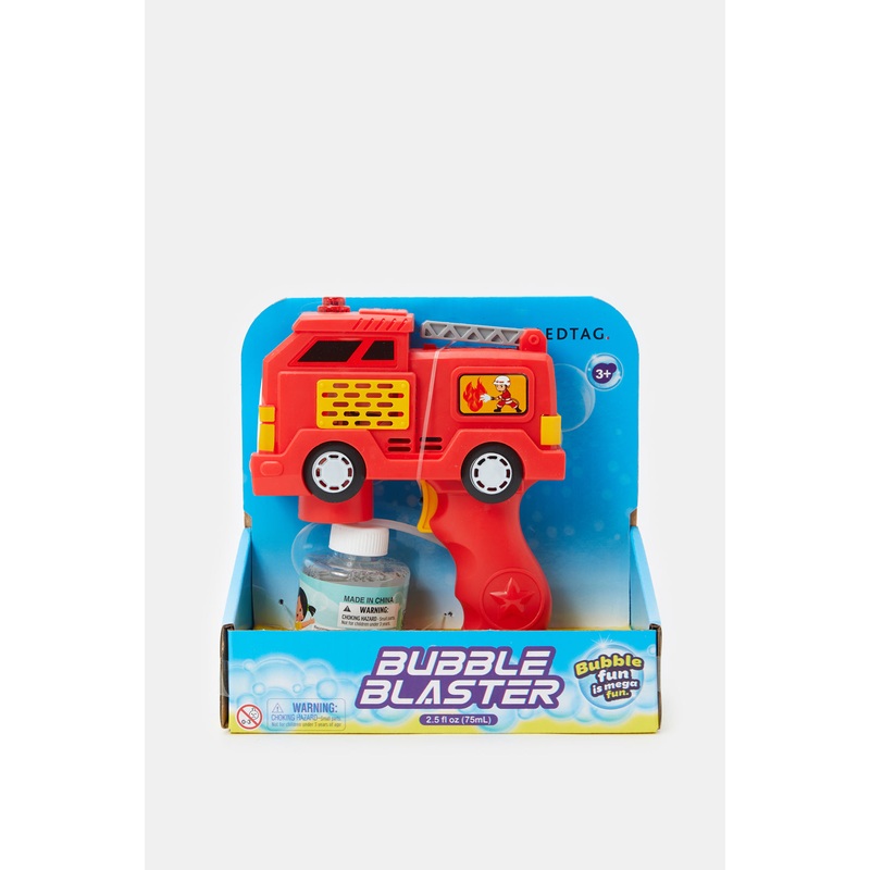 Fire Engine Bubble Blaster With 75Ml Bubble Solution