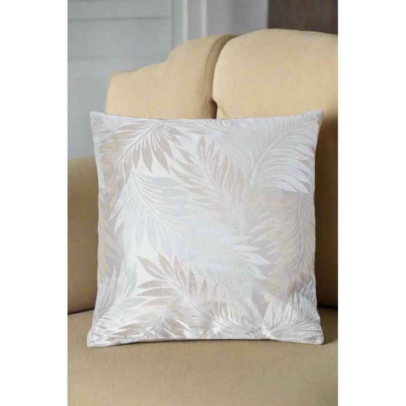 Gold Leaves Cushion