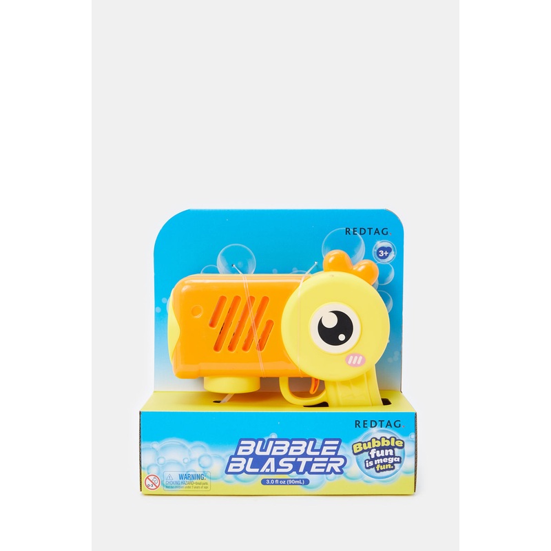 Parrot Light Up Bubble Blaster With 90Ml Bubble Solution