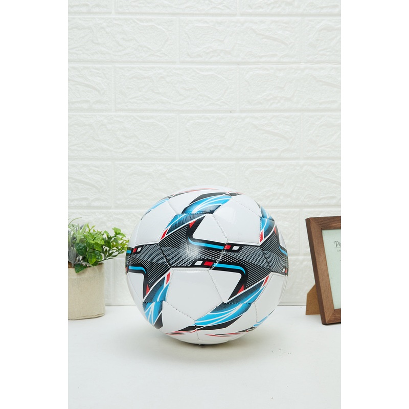 Blue And Black Printed Football