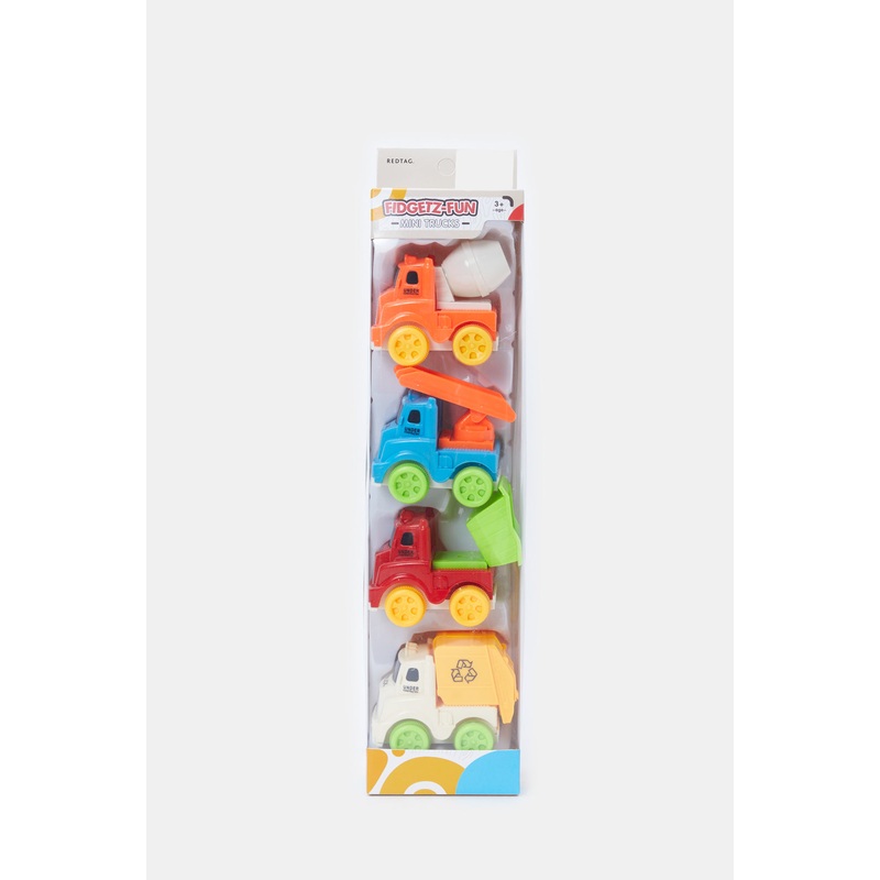 Fidgetz Fun – Mini Vehicle Set (Pack Of 4)