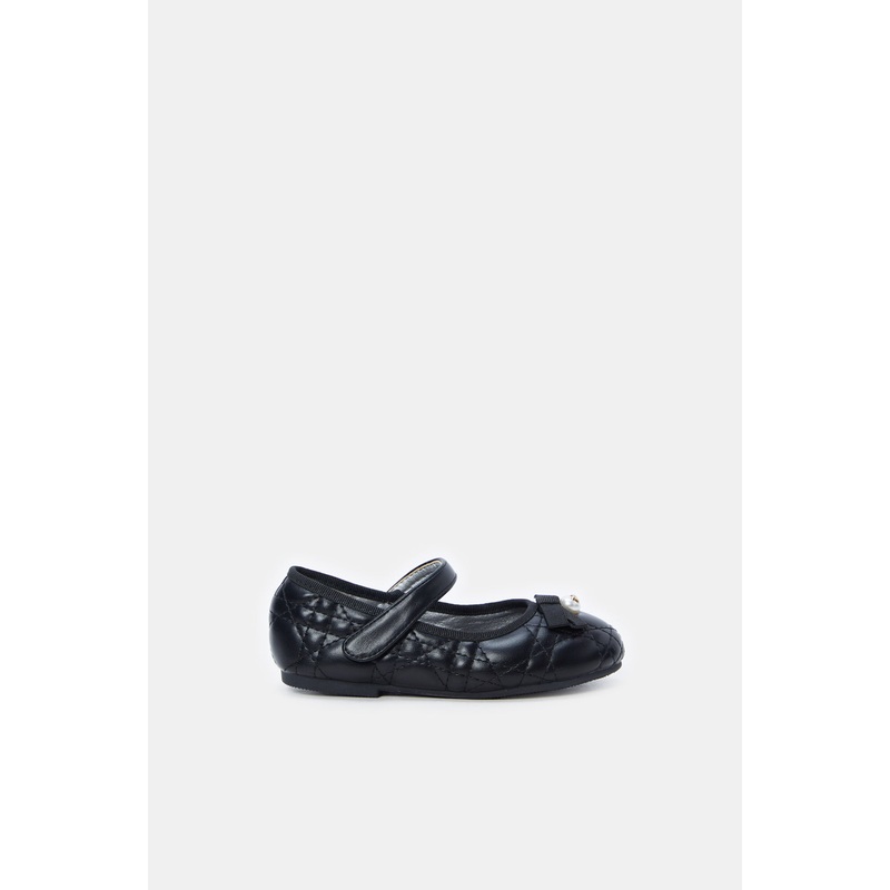 Girls Black Pearl Ballerina|EU25|EU26|EU27|EU28|EU29|EU30