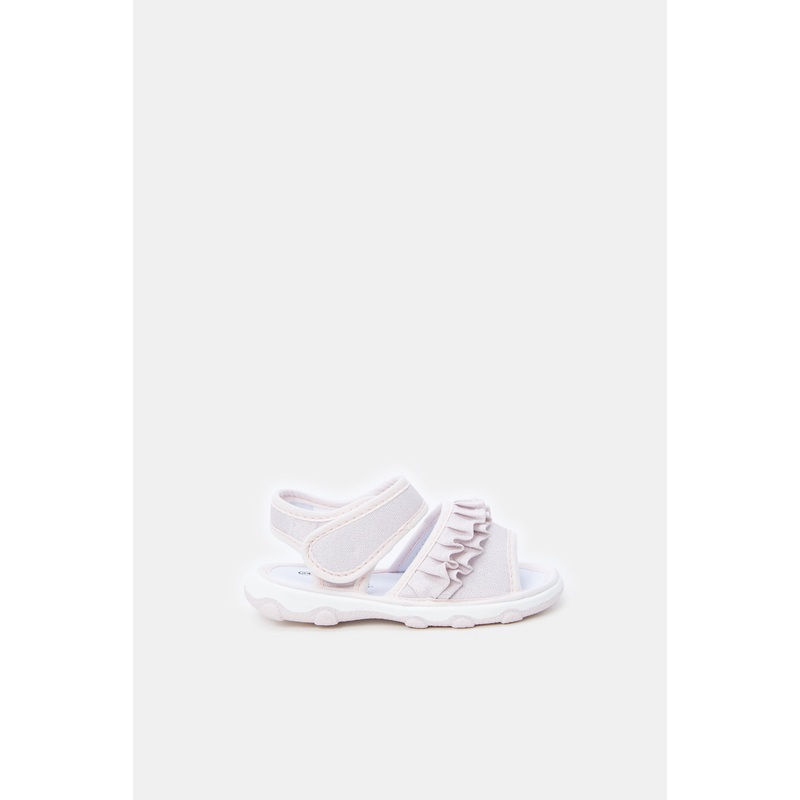 Infant Girls Pink Embellished Sandals