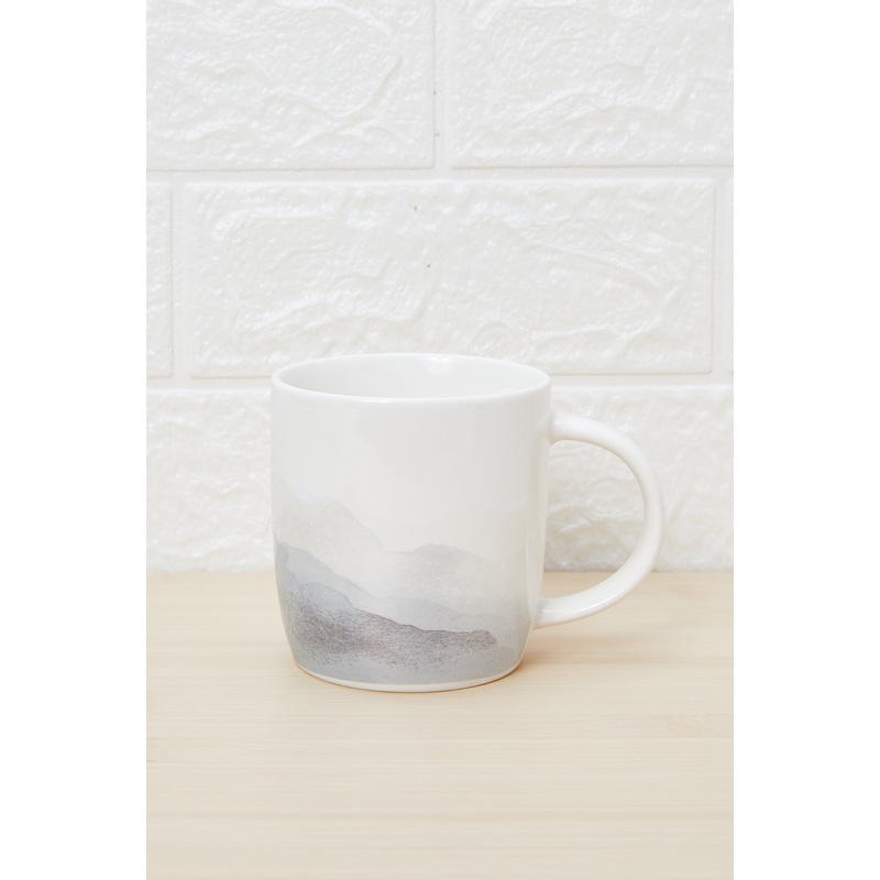 Blue Printed Gradient Mug