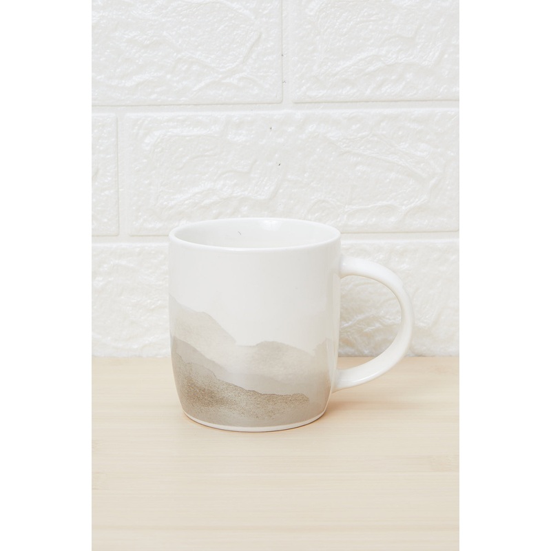 Grey Printed Gradient Mug