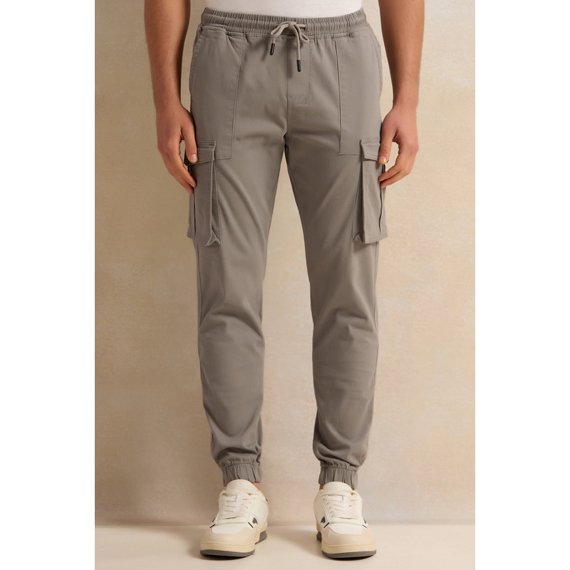 Men Grey Cargo Jogger|30 Waist|32 Waist|34 Waist|36 Waist|38 Waist