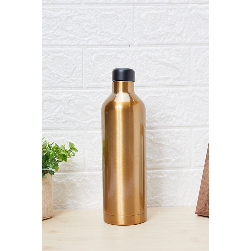 Gold Metallic Water Bottle