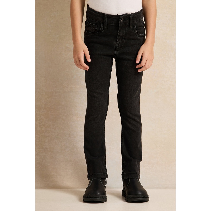 Girls Black Denim Jeans|2-3 Years|3-4 Years|5-6 Years|7-8 Years