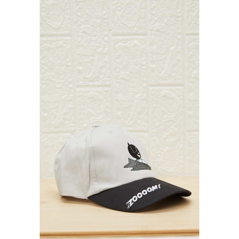 Boys Beige Batman Cap