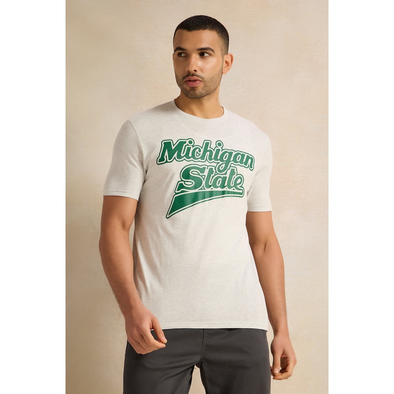Men Ecru Graphic T-Shirt|Small|Medium|Large|X-Large|XX-Large