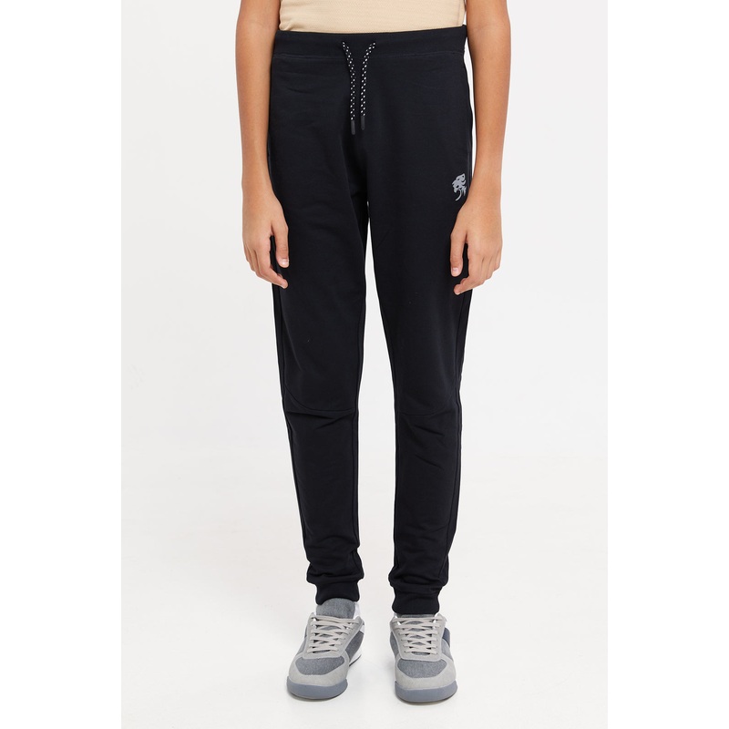 Senior Boys Black Table Active Pants