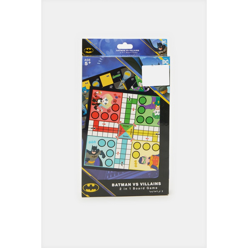 Black Batman Vs Villains 2 In 1 Board Game
