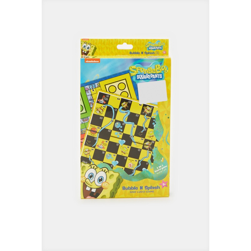 Mustard Sponge Bob Bubble N Splash With Ludo Game