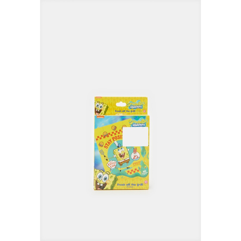 Mustard Sponge Bob Fresh Off The Grill Puzzle