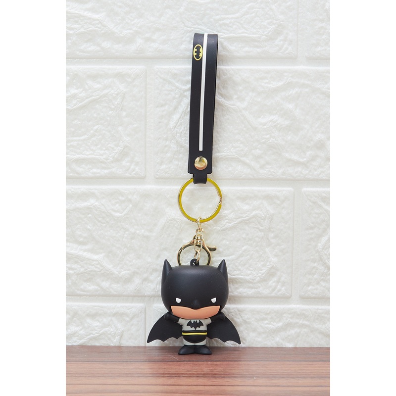 Black Batman Key Ring