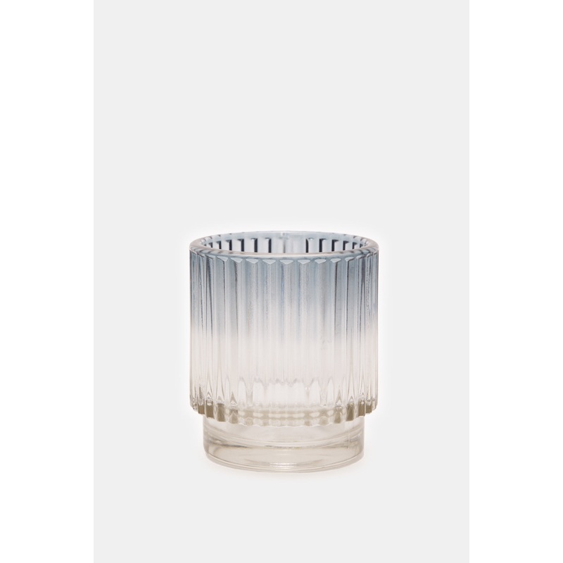 Clear Embossed T-Light Holder
