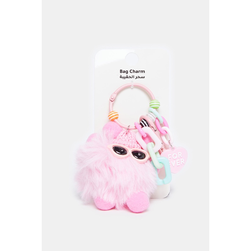 Women Pink Bag Add-On Accessory