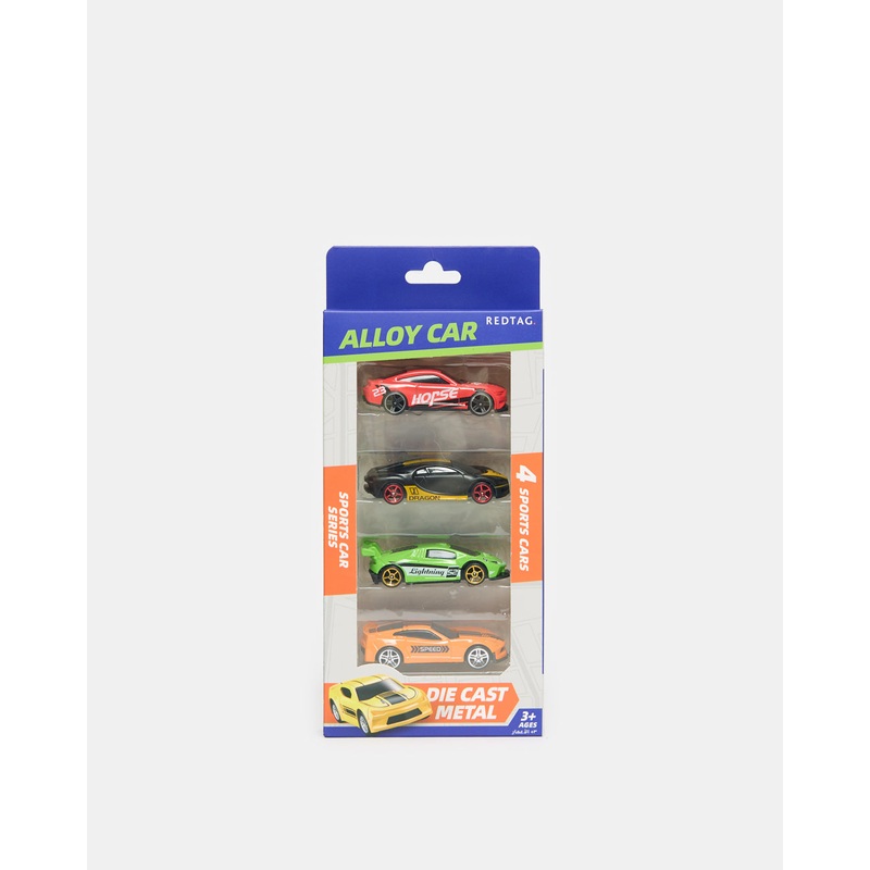 1:64 Free Way Die Cast Car Set (Pack of 4)