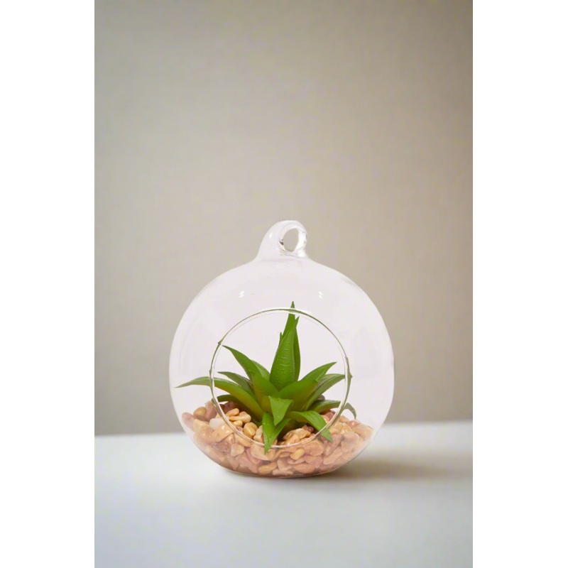 Assorted Artificial Plant In Glass Pot