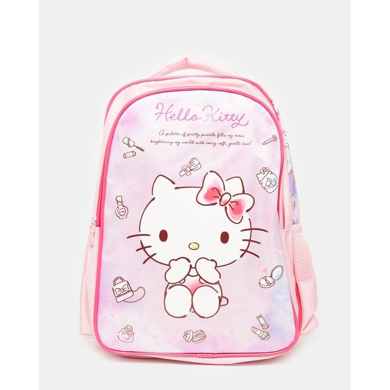 Girls Pink Hello Kitty School Backpack (16 Inch)