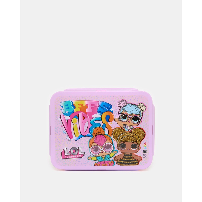 Girls Pink Lol Surprise Print Lunch Box